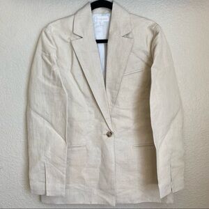 Rachael‎ Wang Oversized oatmeal blazer neutral size medium